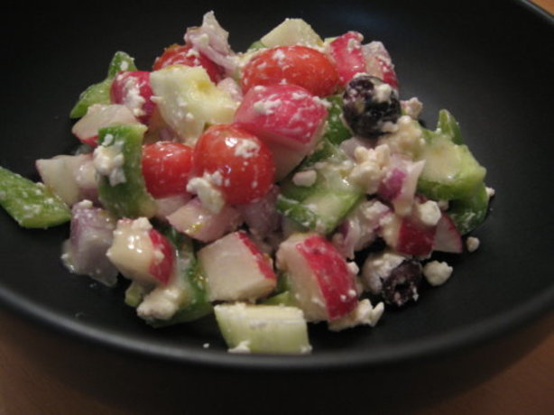 Mediterranean Salad In Minutes