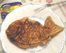 Fish Shaped Pancake (taiyaki)
