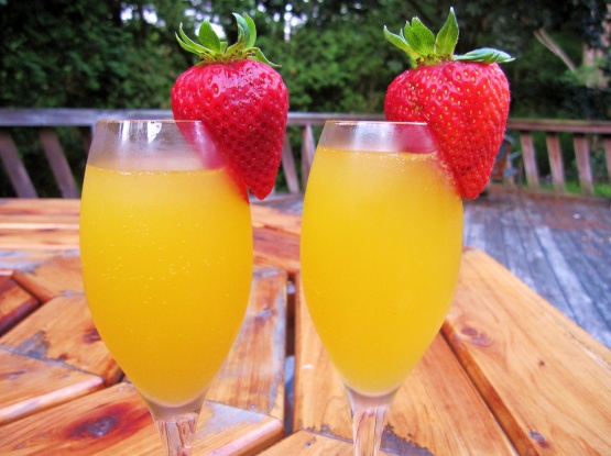 Passion Fruit Mimosa