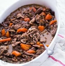 Beef and Mushroom Pot Roast (a Slow Cooker Recipe)