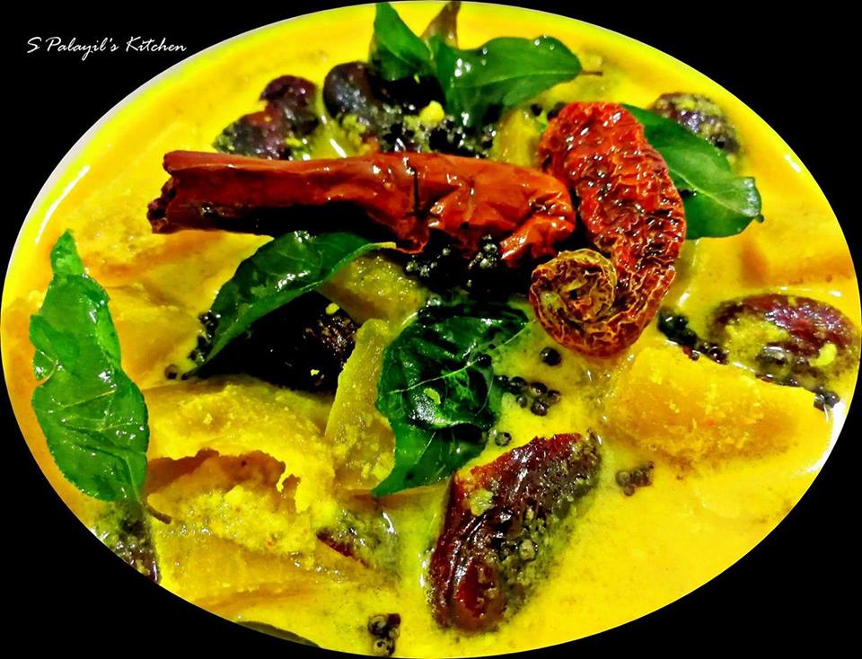 Chakkakuru Manga curry/ Jackfruit Seeds Mango Curry 