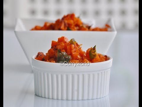 Easy & Tasty Carrot Mezhukkupuratti/Carrot Stir Fry