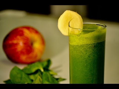 Healthy Spinach-Apple Juice
