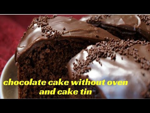 CHOCOLATE CAKE WITHOUT OVEN