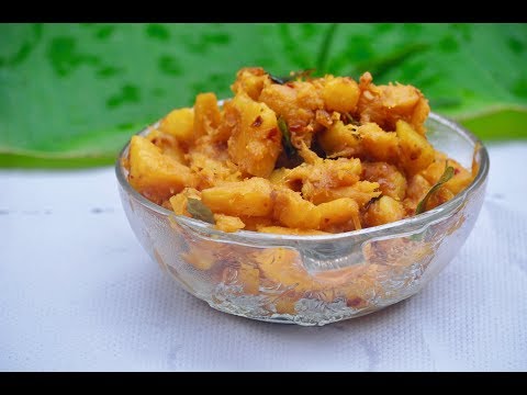 Kadachakka Mezhukkupuratti/Seemachakka Mezhukkupuratti/Bread Fruit Stir Fry