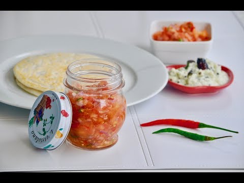 Thakkali-Ulli Chammanthi/Nadan Tomato Salad/ Salsa