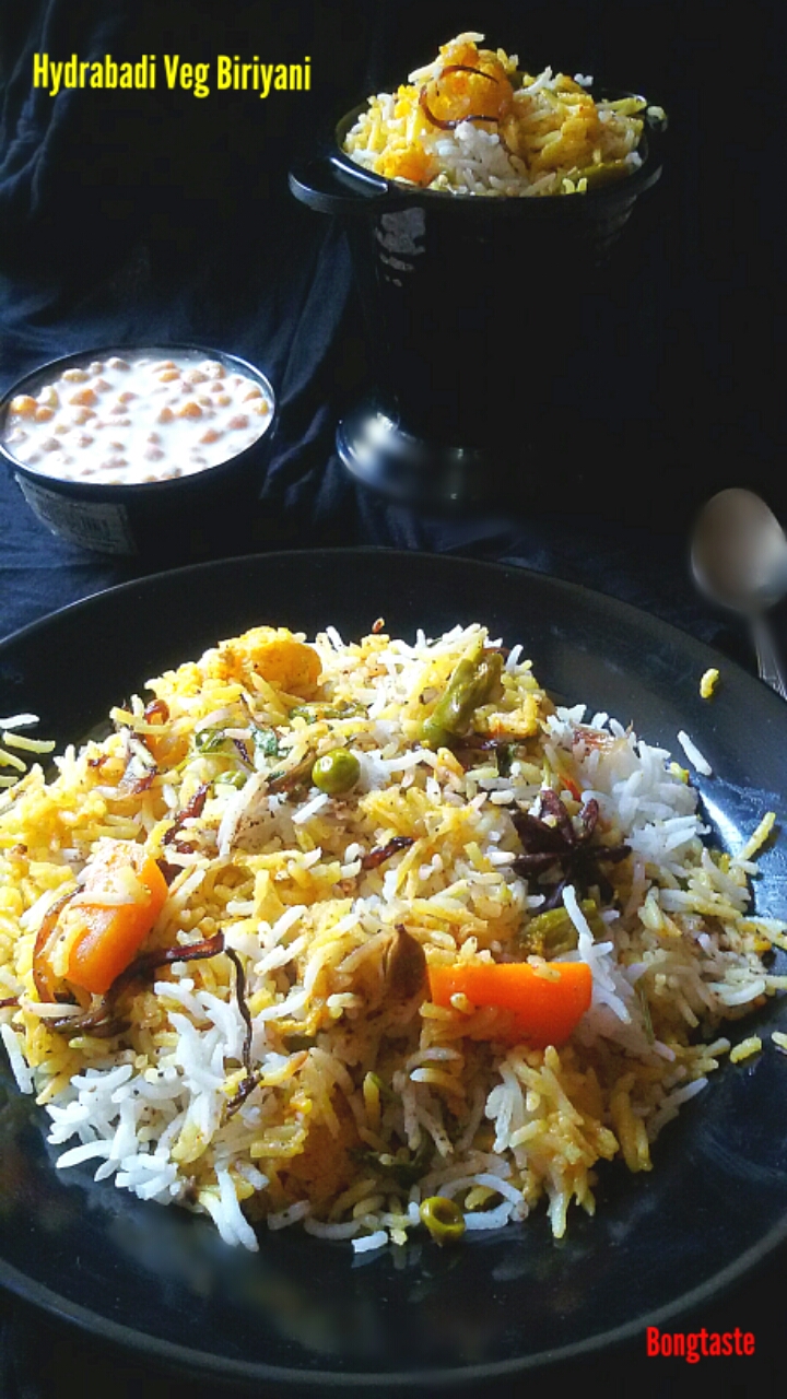 Hydrabadi Veg Biriyani