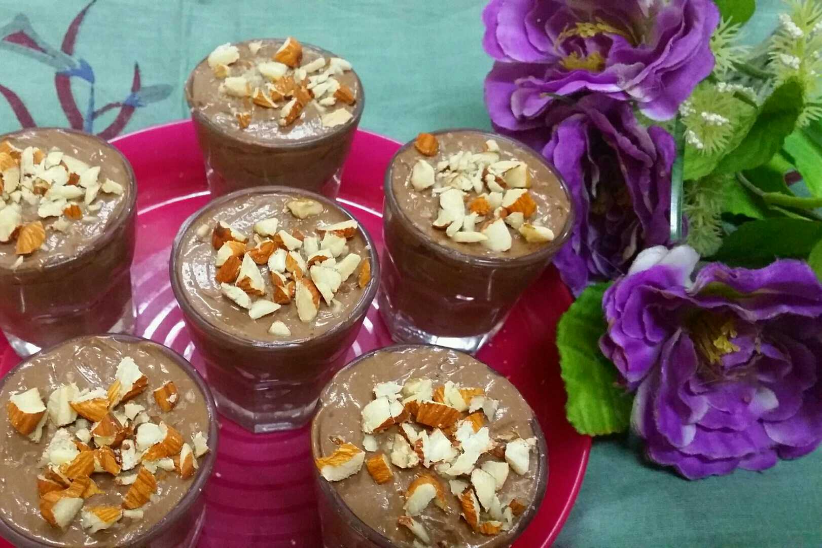 Nutella Shrikhand Shots