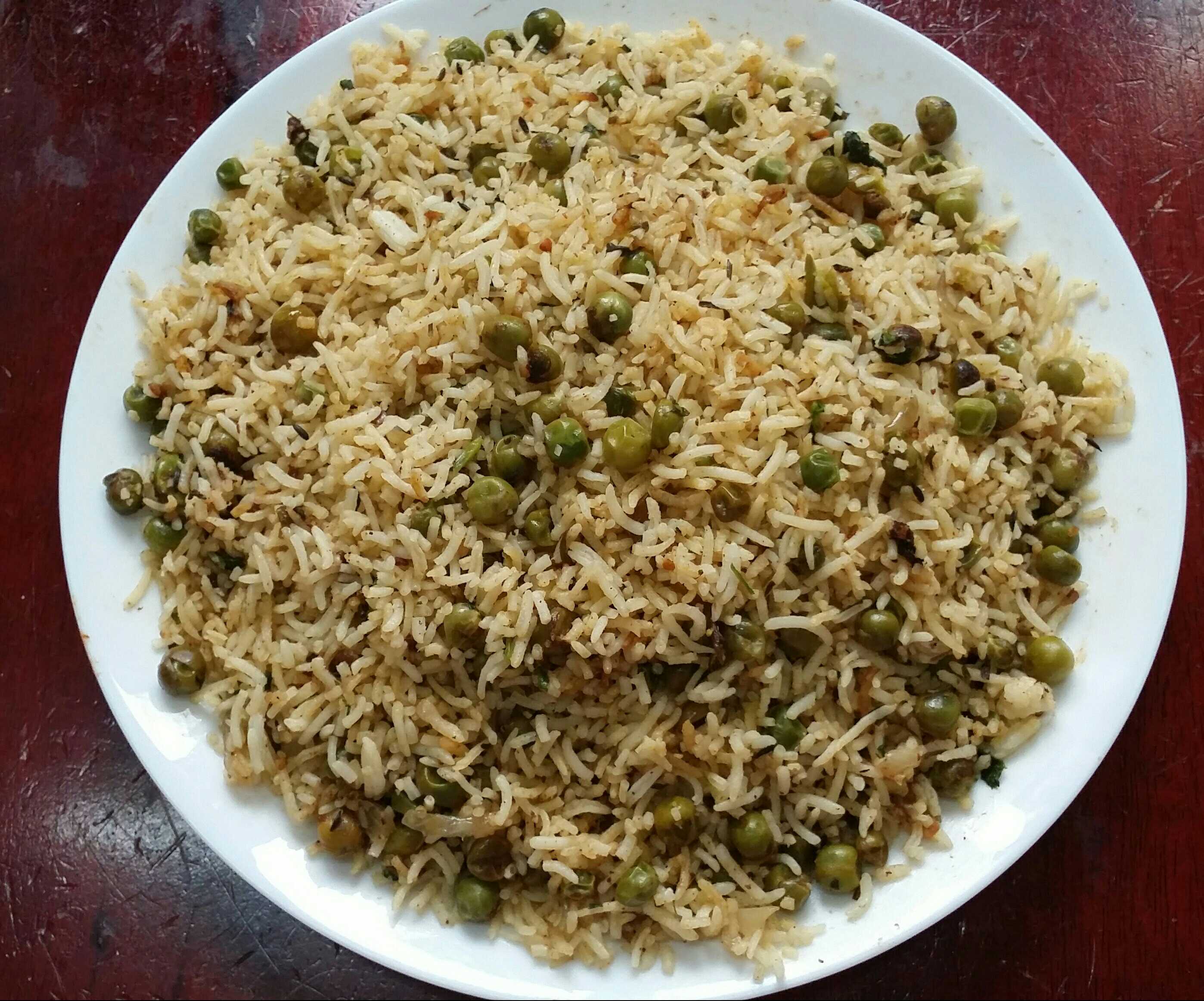 Green Pea Pulao