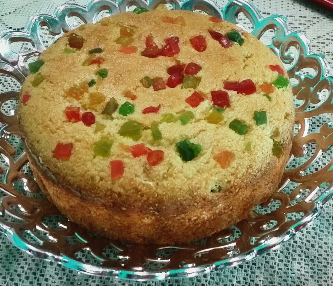 semolina tutti frutti cake