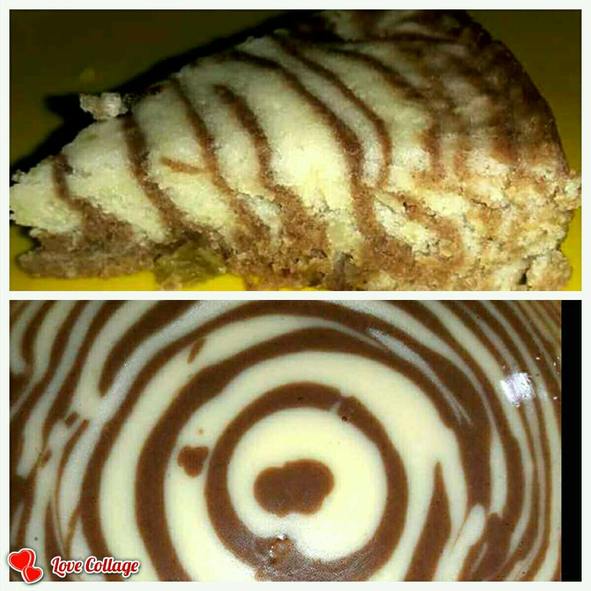 2Mins Zebra Cake...