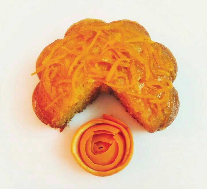 Eggless Orange Cake 