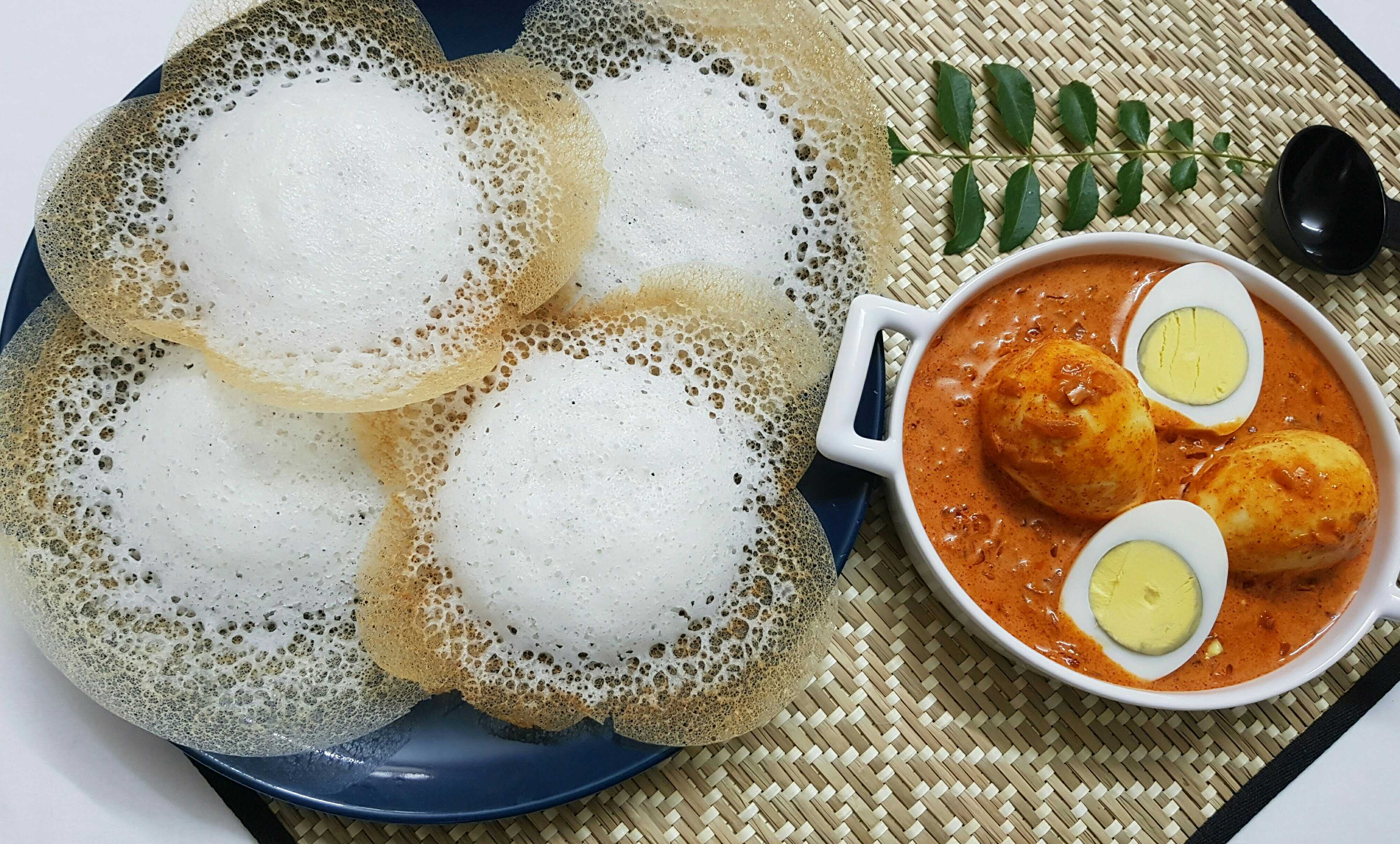 Egg Curry  & Palappam
