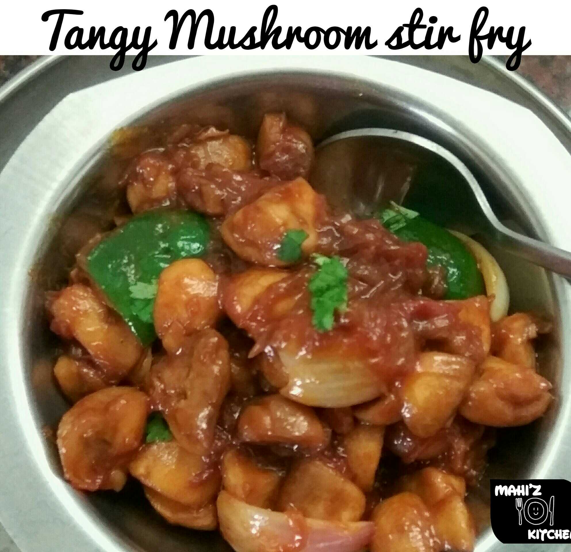 Tangy Mushroom Stir Fry