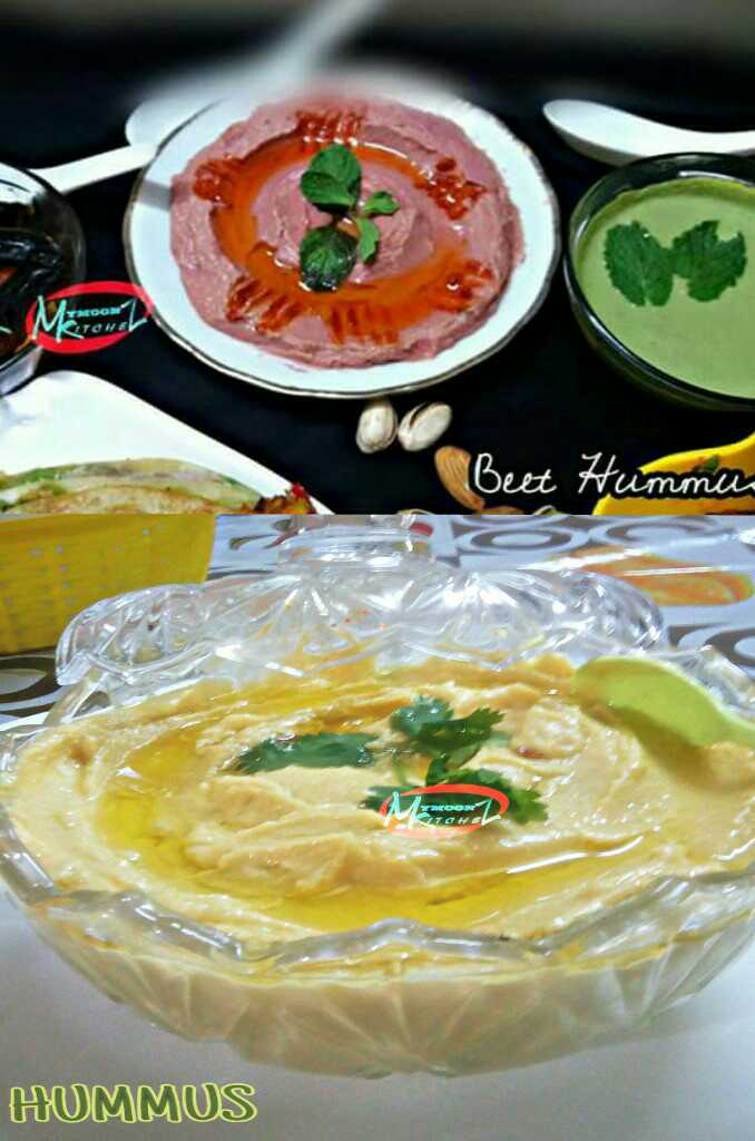 Hummus - Beetroot Hummus 