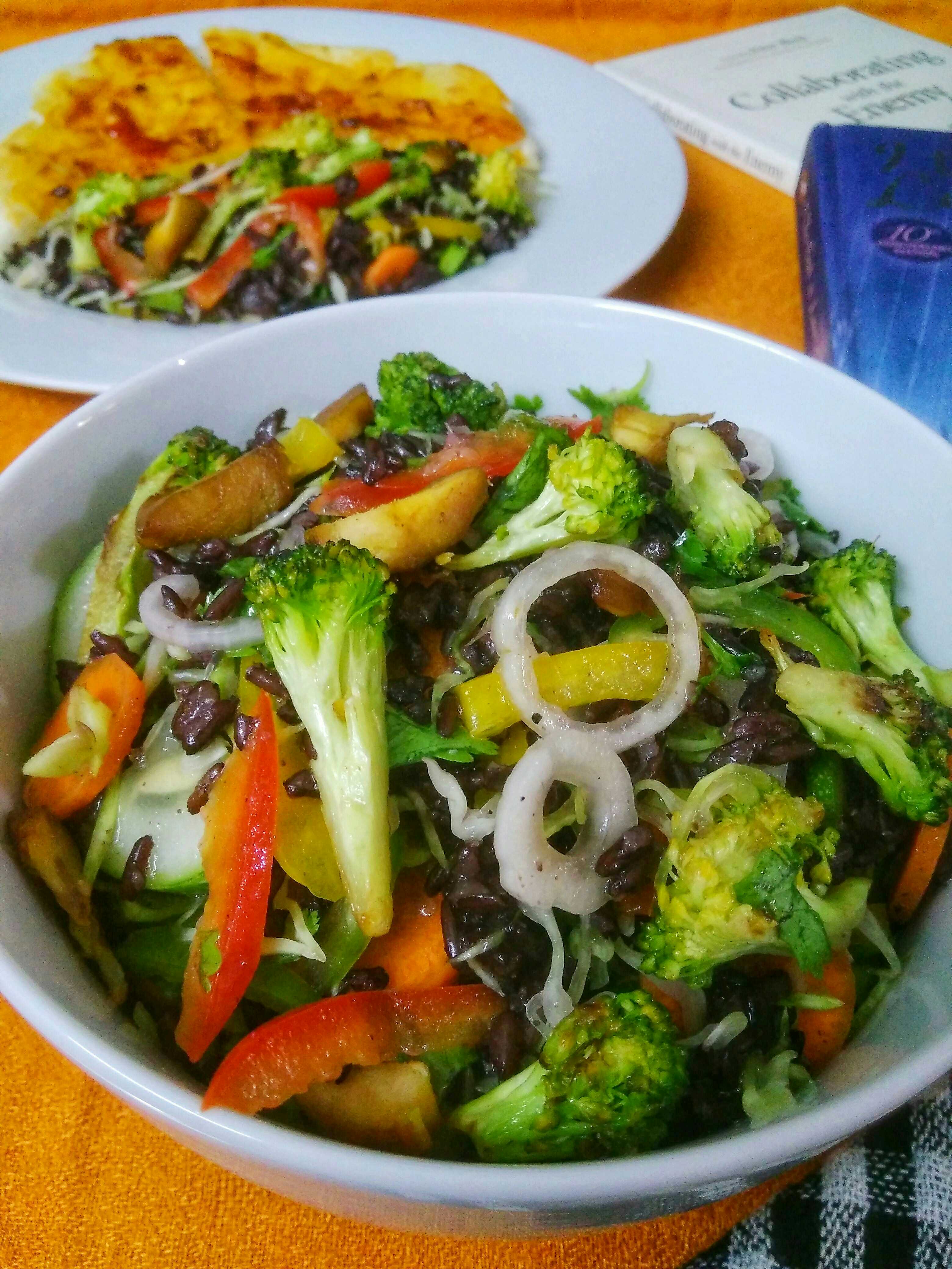 Black Rice Salad 