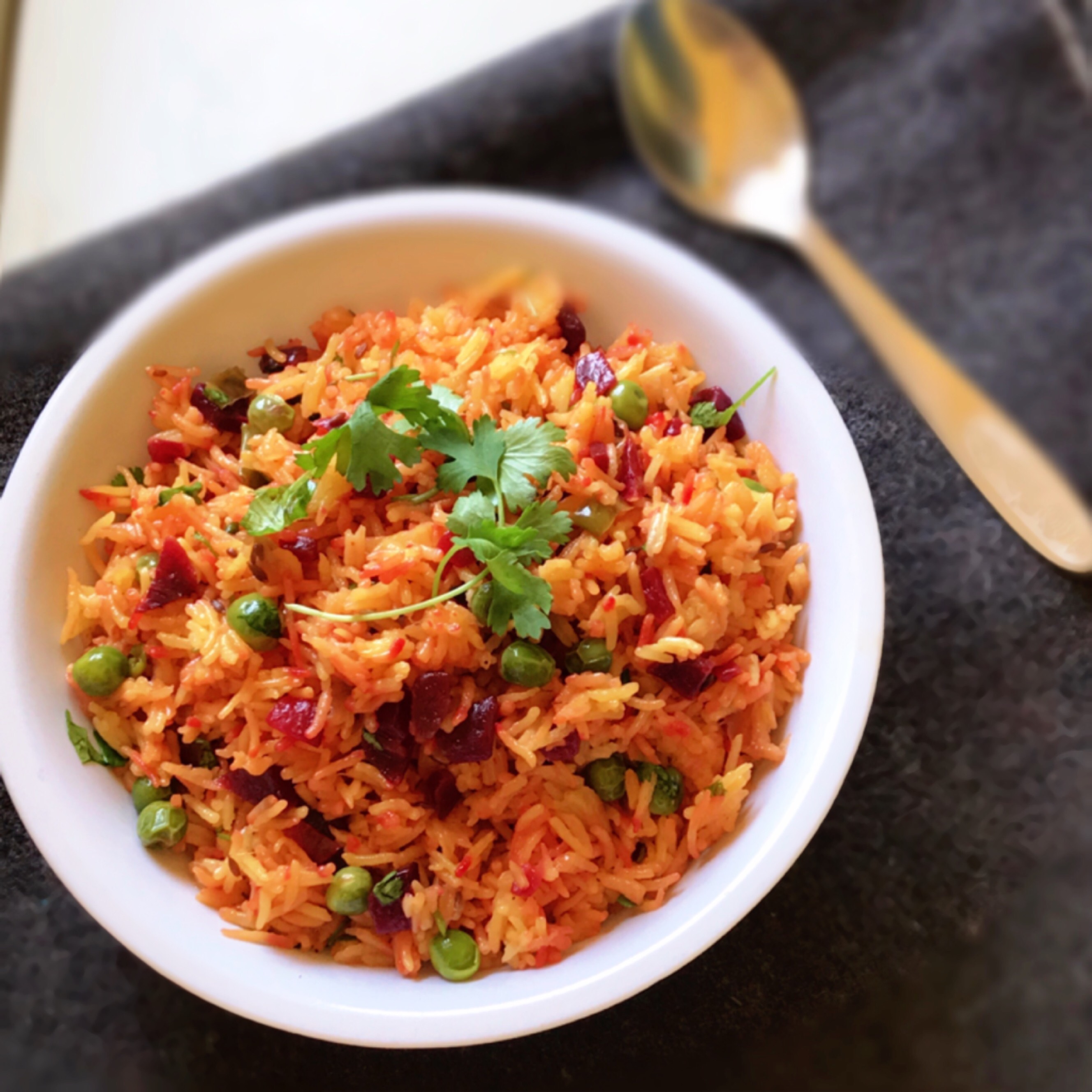 beetroot pulav