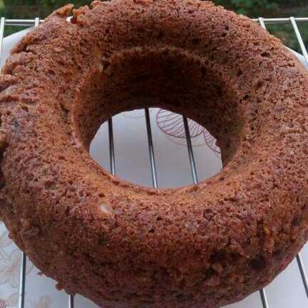 Red Rice Flour Fruit N Nut Cake