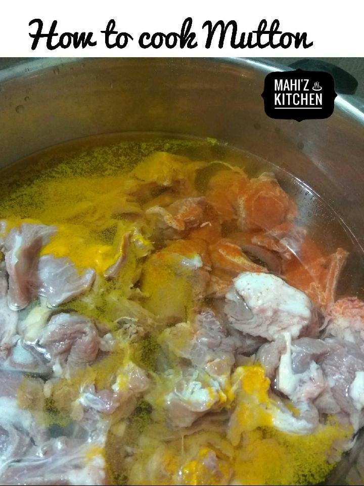 Cooking Mutton ( Basic  For Beginners)