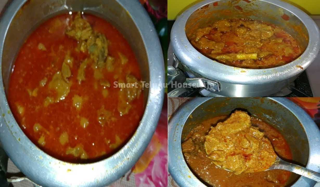 Andhra Style Mutton curry