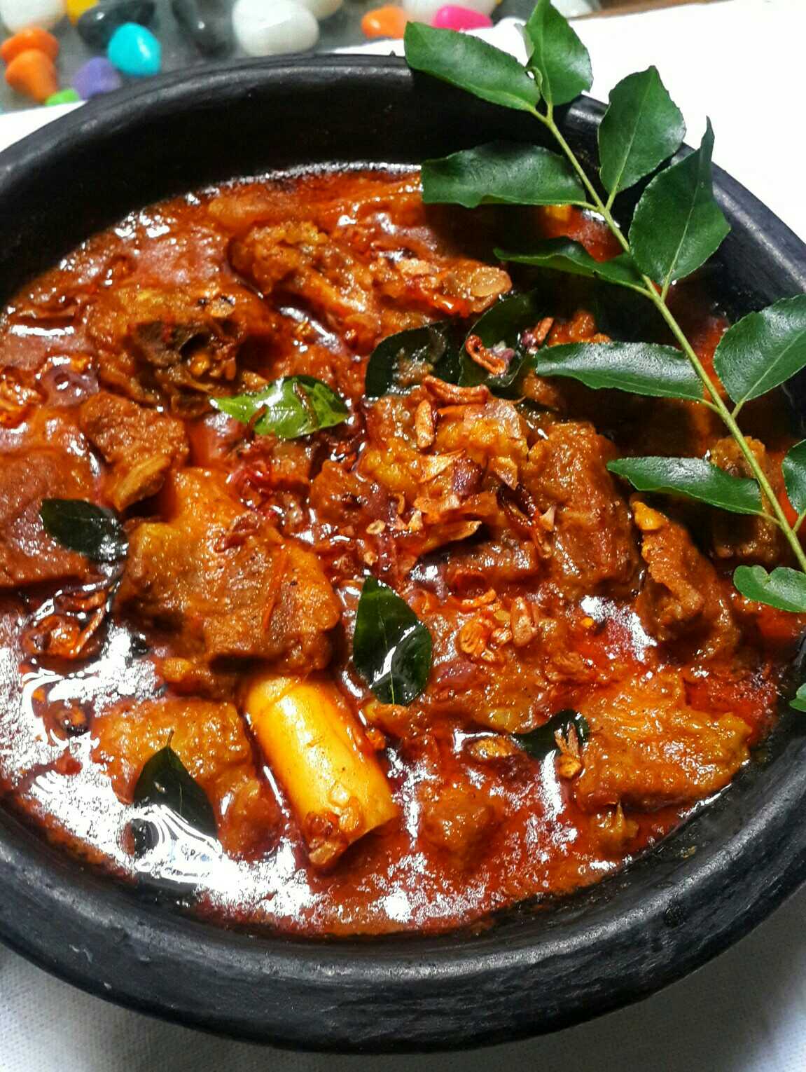 Spice Mutton  Curry ( Kerala Style)