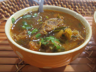 Mutton bones soup