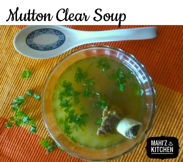 Mutton Clear Soup