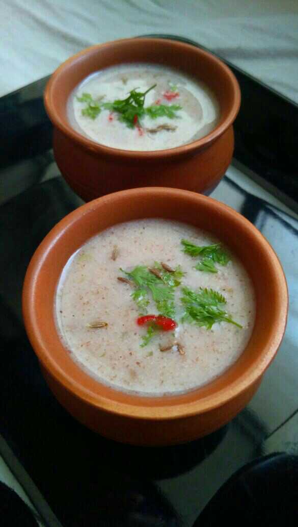 Summer Special Ragi Soup (Nachni Ambil) 