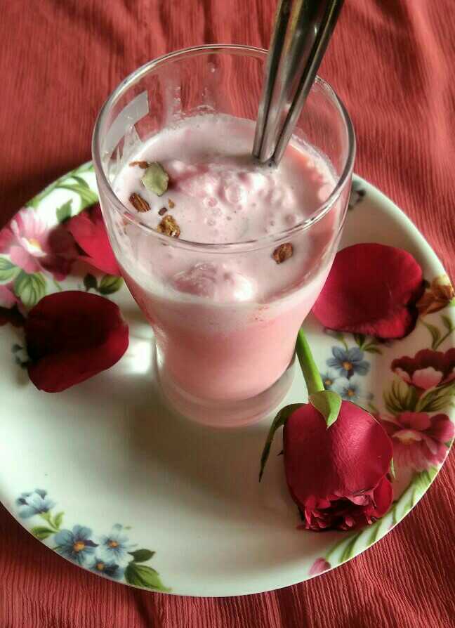 Rose Milk Shake