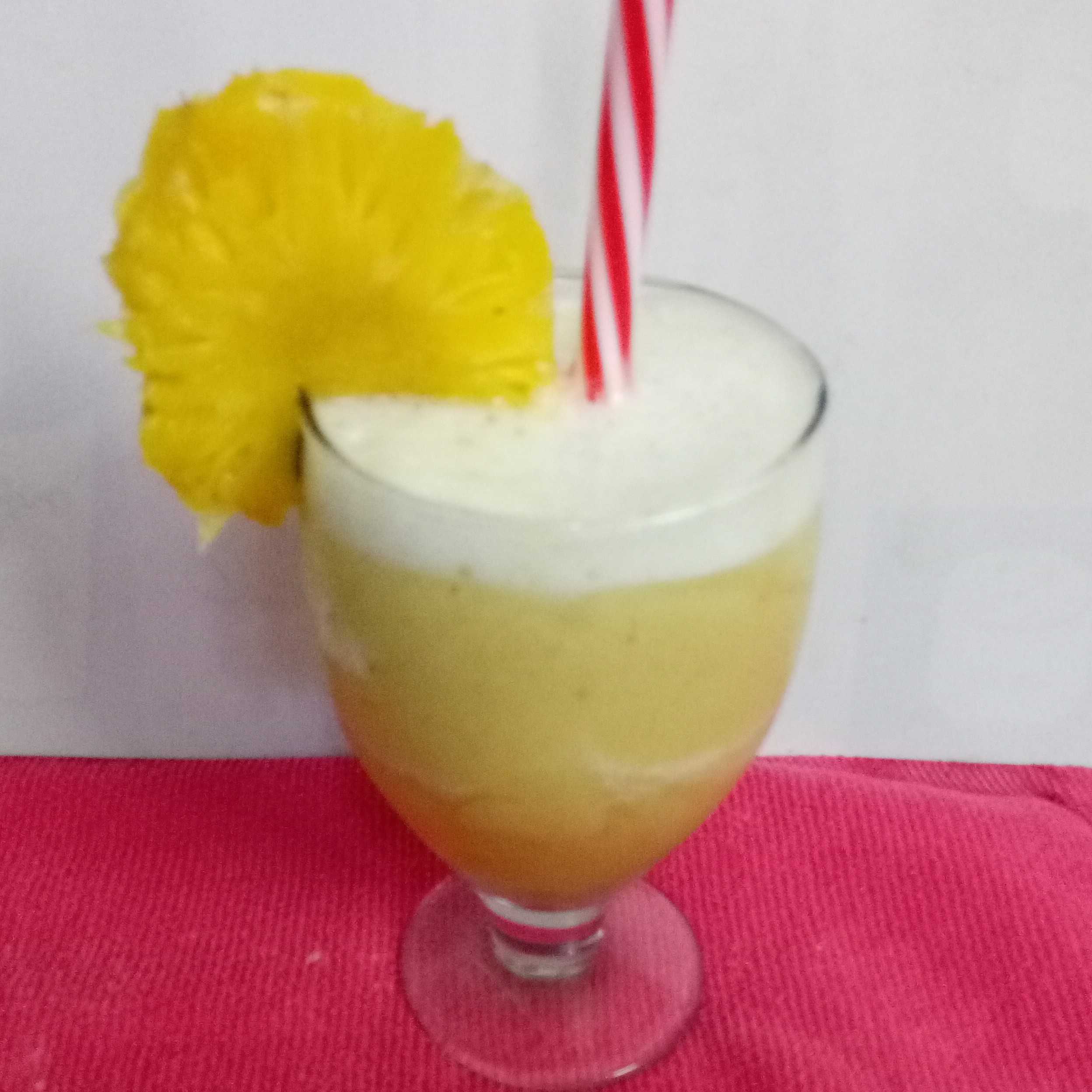 Pineapple & Banana Mocktail 