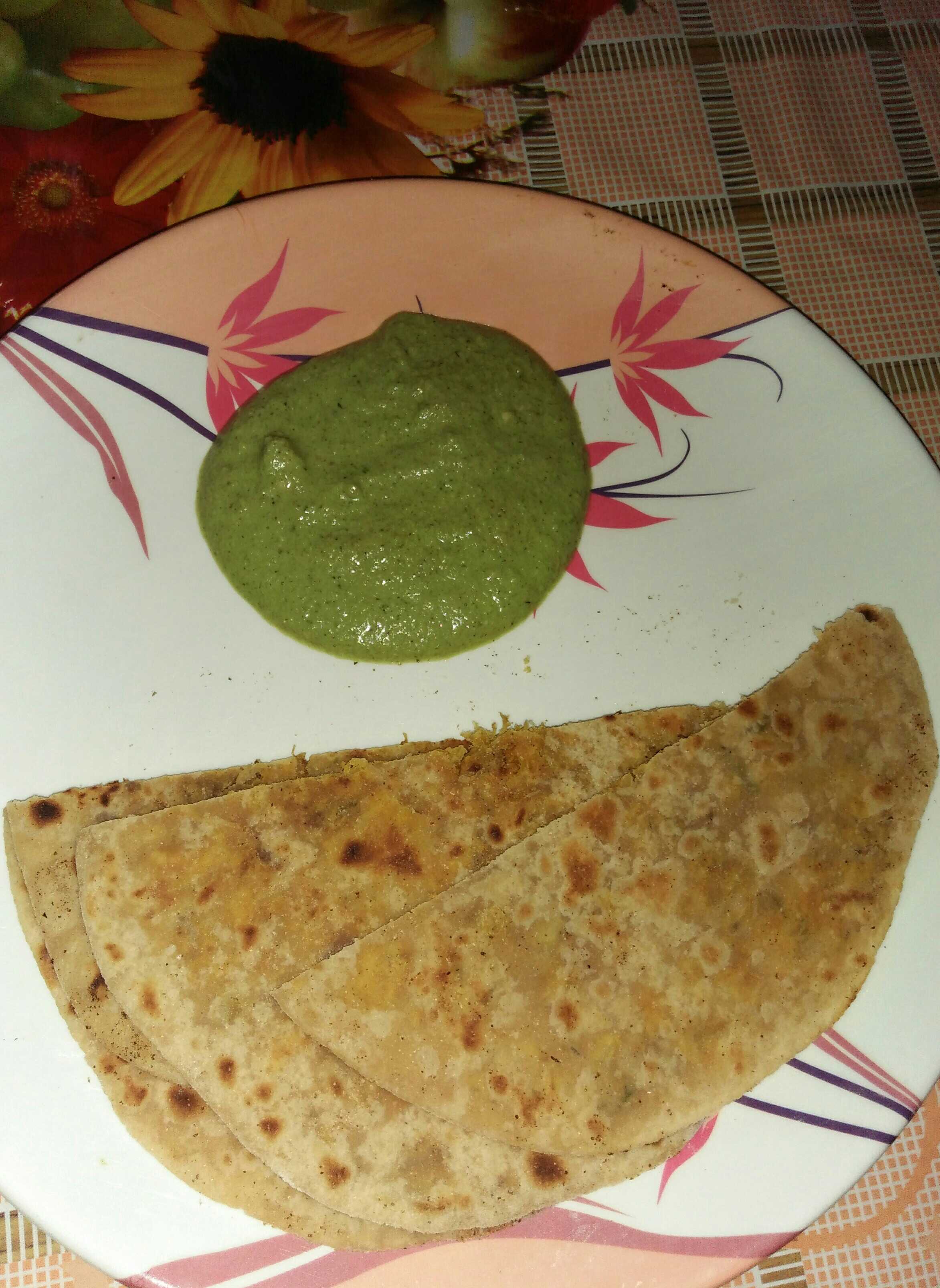 Chicken Kheema Paratha