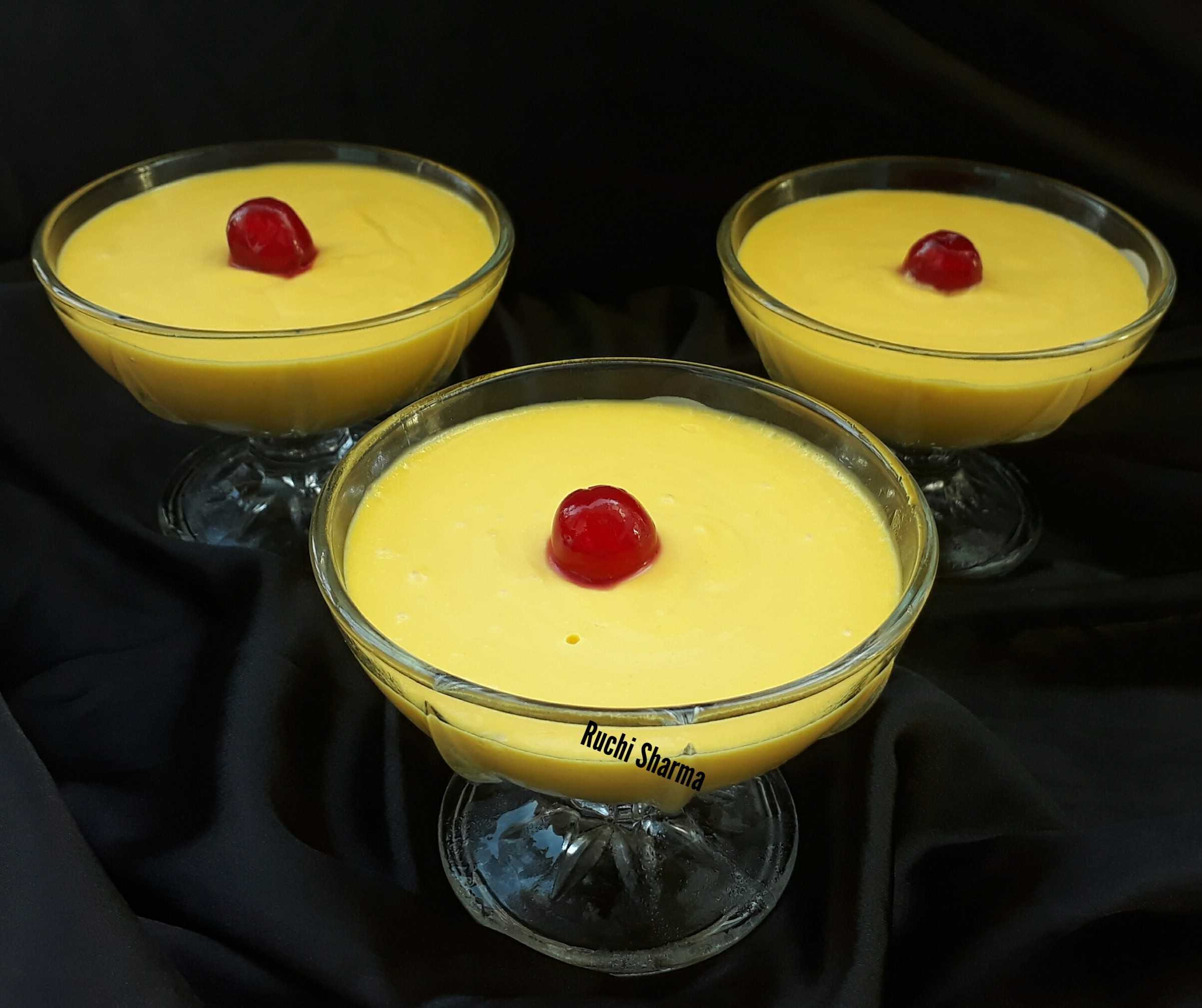 Mango pudding