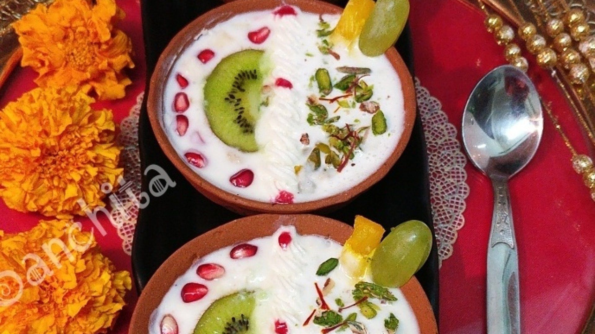 Kesariya Fruit Rabri or Indrani Cup