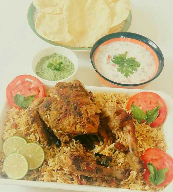 Whole Chicken Briyani 
