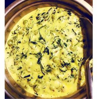 Lactose free Methi Matar Malaai 