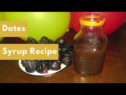 Dates syrup recipe | dates syrup recipe for babies