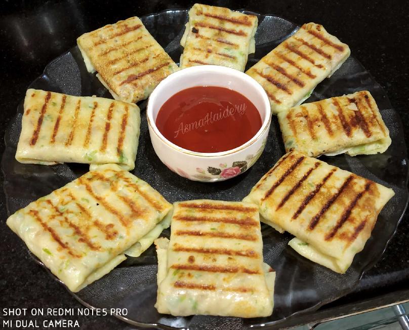 Grilled Chicken Crepe Box