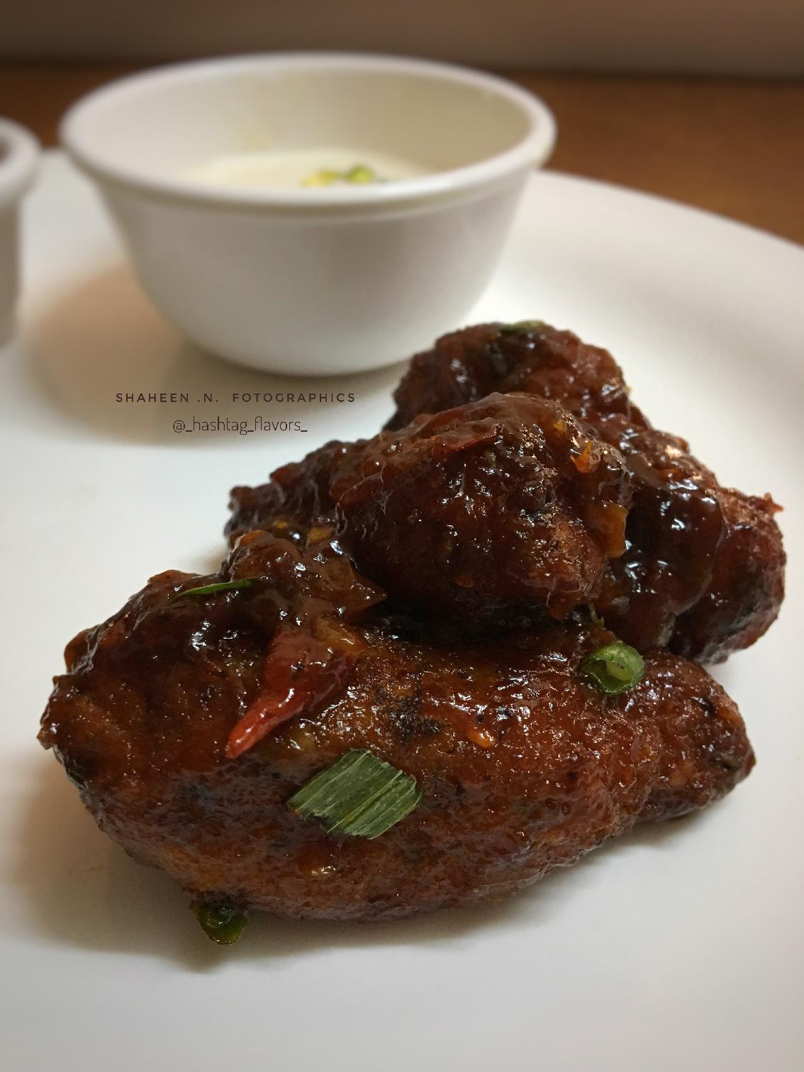 Spicy BBQ Chicken wings