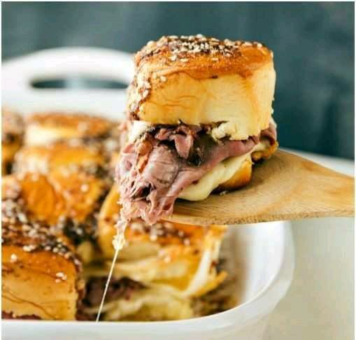 FRENCH DIP SLIDERS