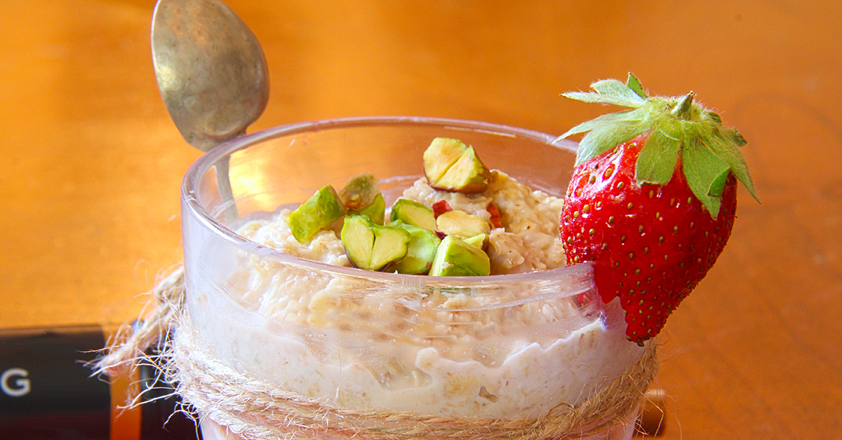 Indian Mithai Overnight Oats