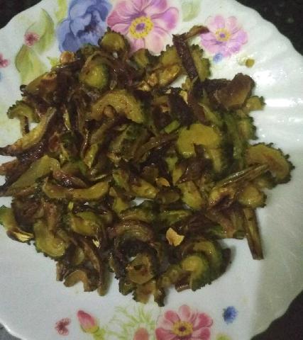 CRISPY BITTER GOURD FRY 