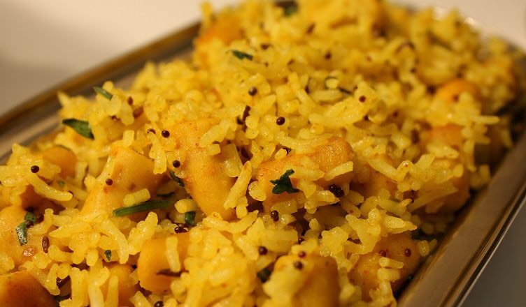 Rajasthani Gatta Rice