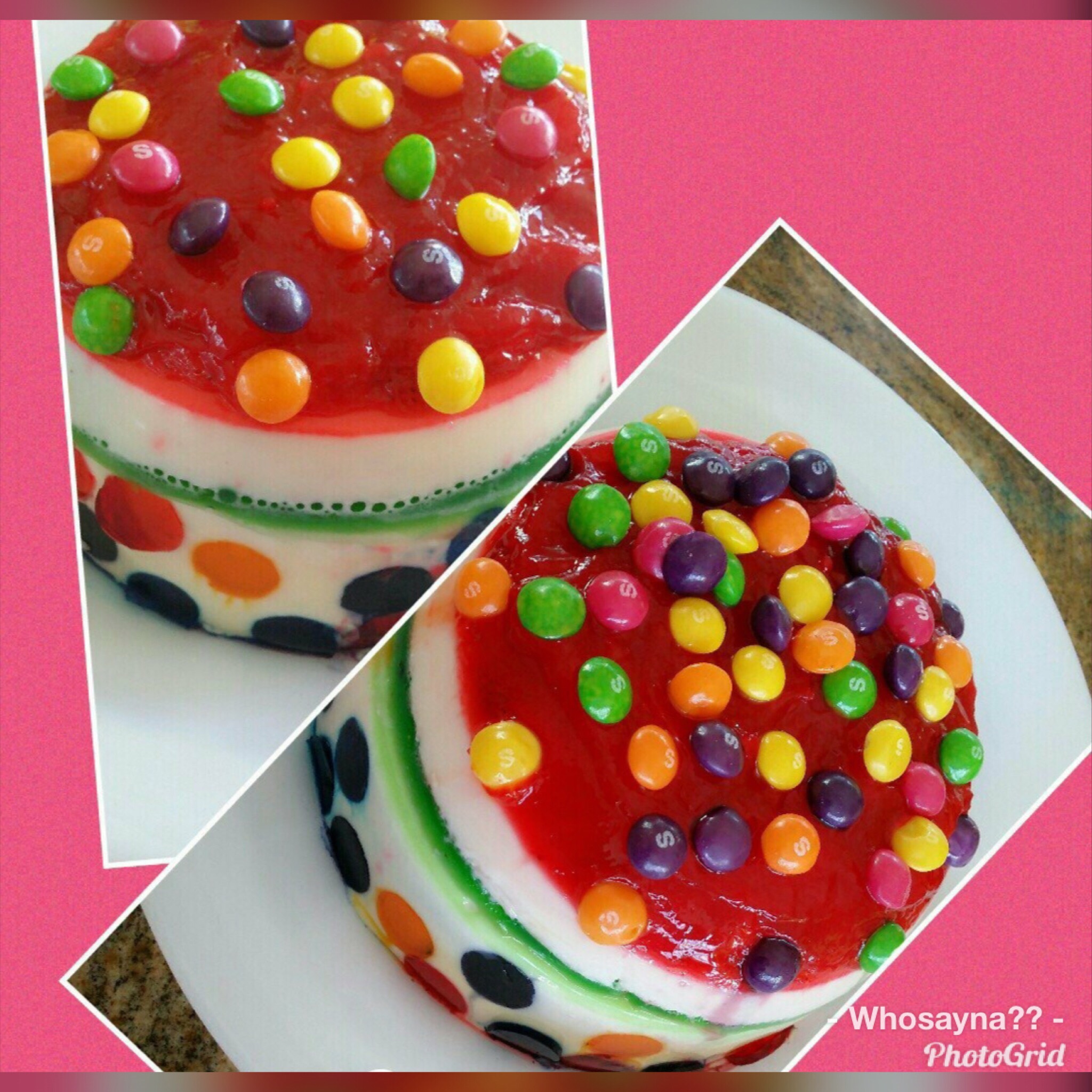 Whosayna’s Skittles Fruitty Pudding