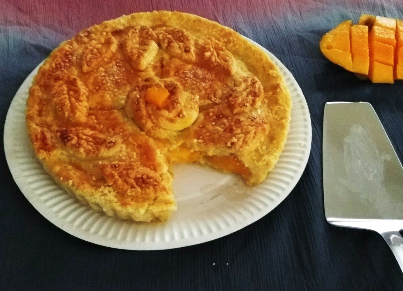 Baked Mango Pie