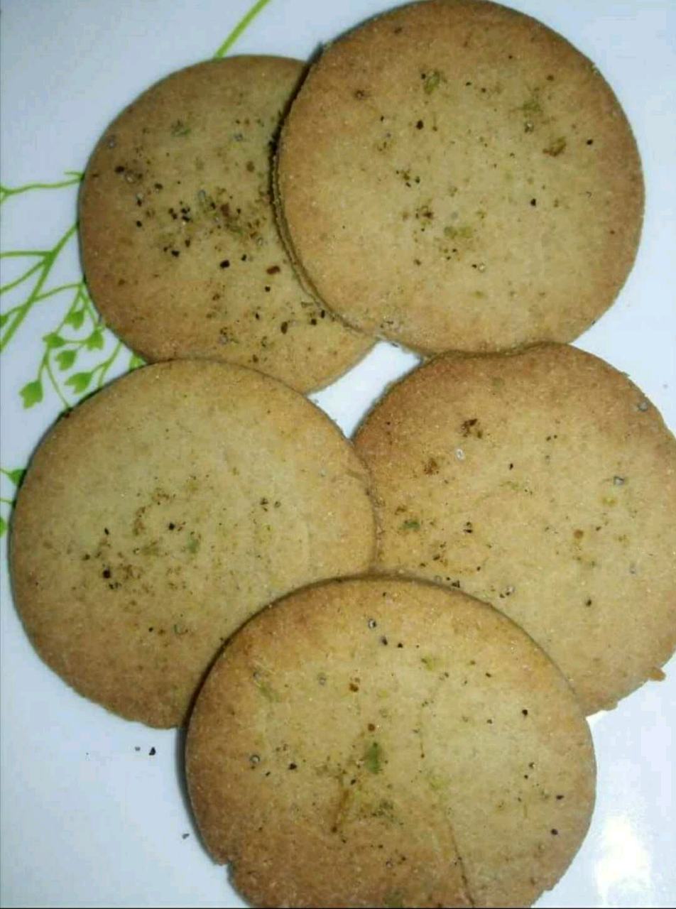 Homemade Aata Elaichi Cookies...