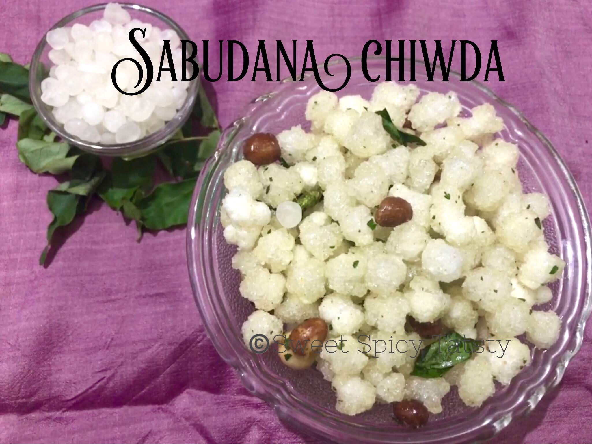 Sabudana Chiwda | Sago Mixture