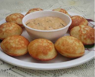 cheese chutney stuffed mixed pulses appe
