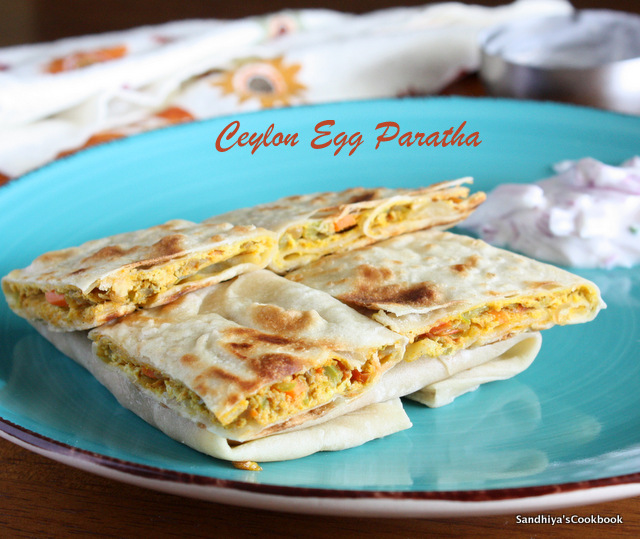 Ceylon Egg Paratha