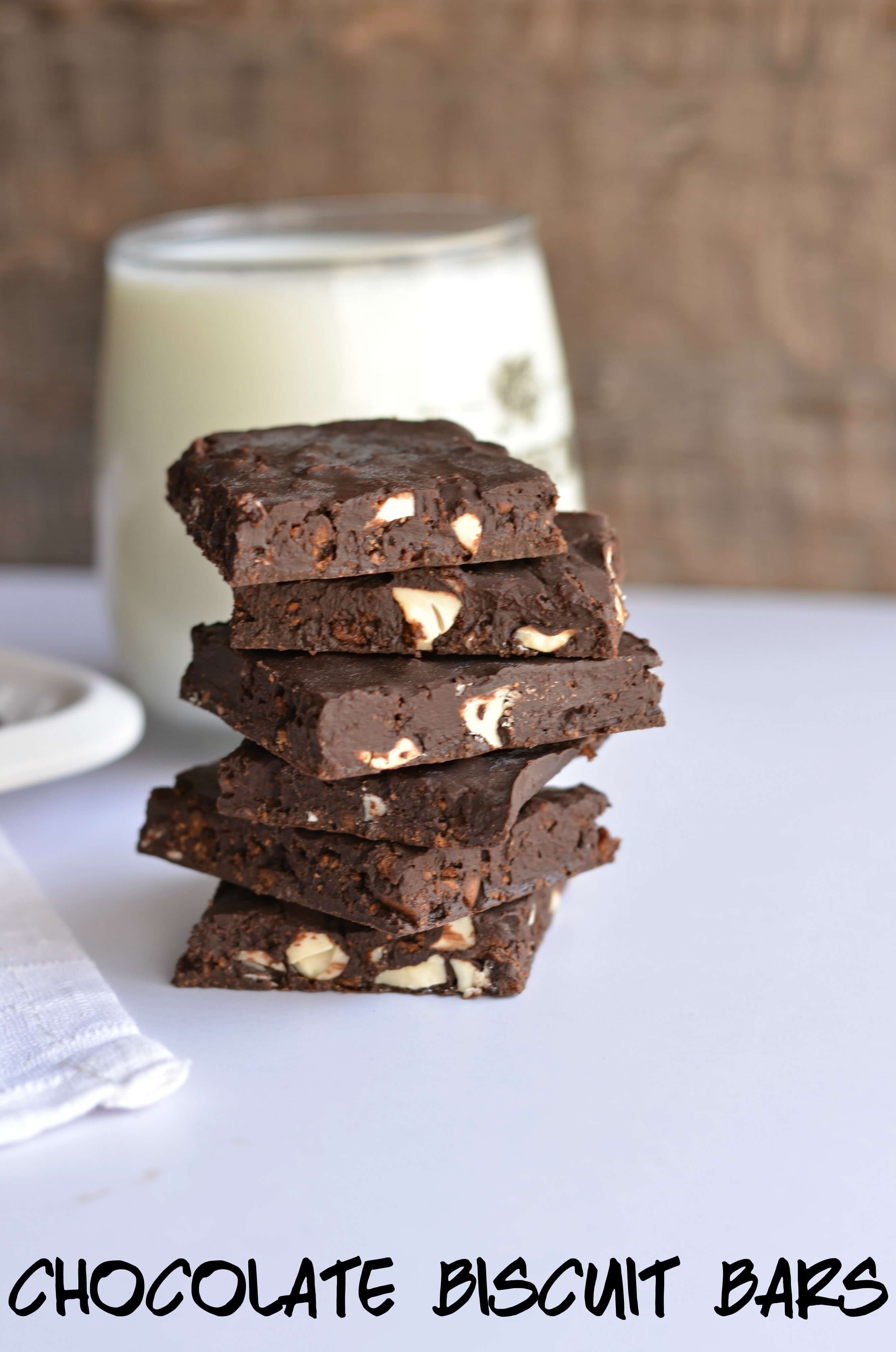 Chocolate Biscuit Bars Recipe