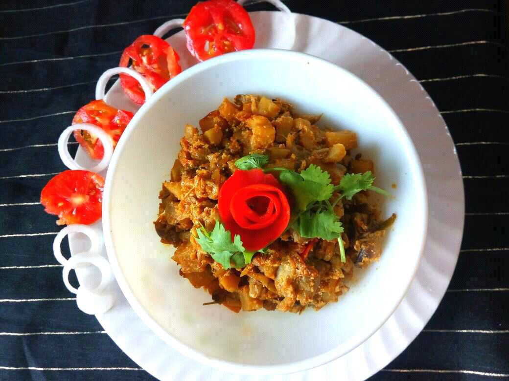 Chhatu Besara Recipe/Mushrooms in Spicy Mustard & Poppy seeds Paste Curry